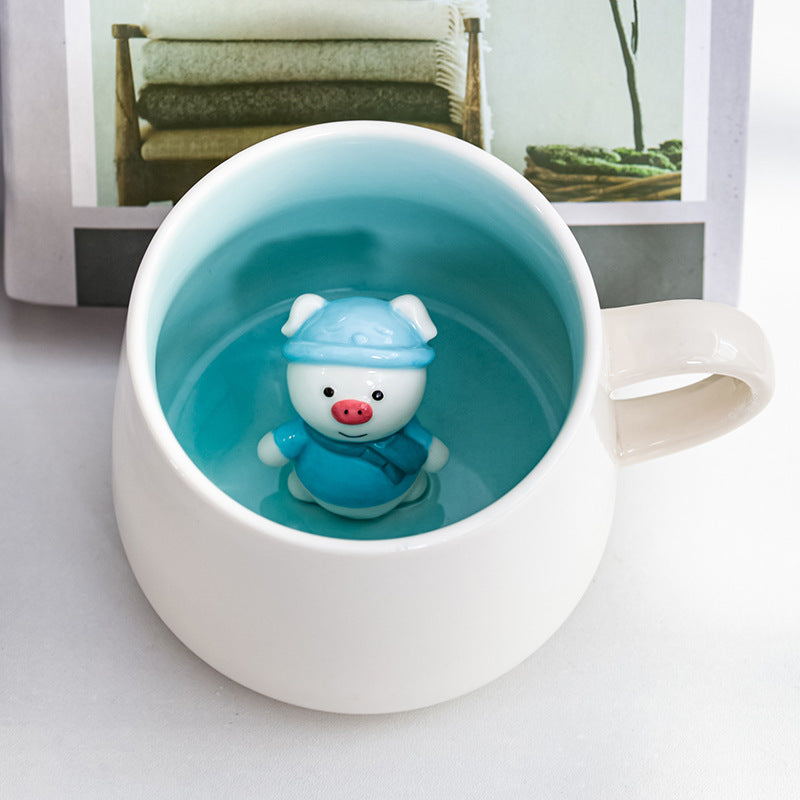 3D Animal Mugs
