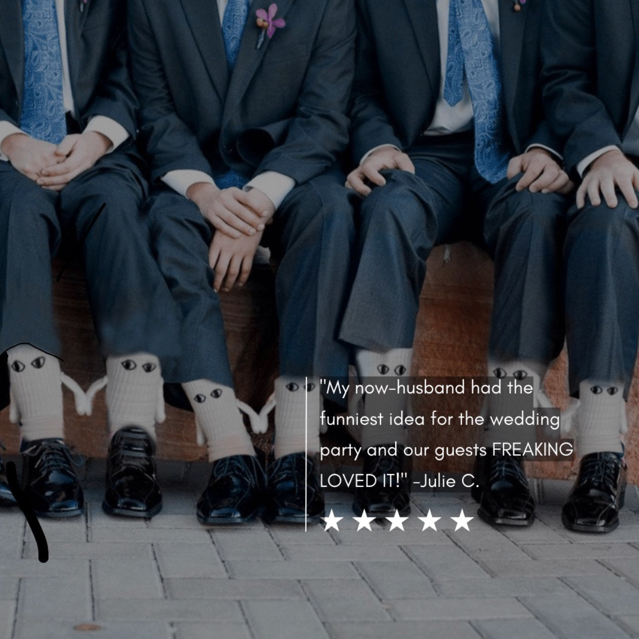 Hand-in-Hand Socks - Become Solemates Now!